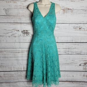 Jj's house jade a-line lace dress